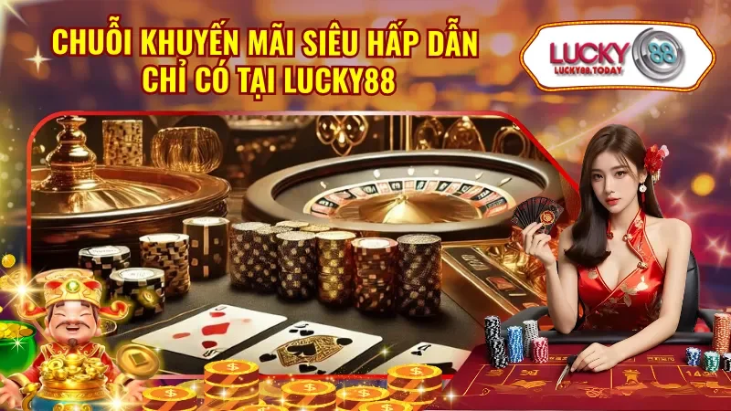 Thế giới ưu đãi có một không hai tại Lucky88 